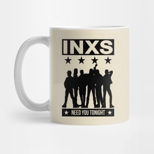 Need You Tonight // INXS // Retro Fanart Style Mug